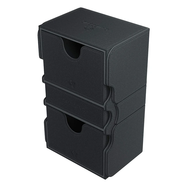 Gamegenic GGS20025ML Stronghold 200 Card Convertible Deck Box - Nero
