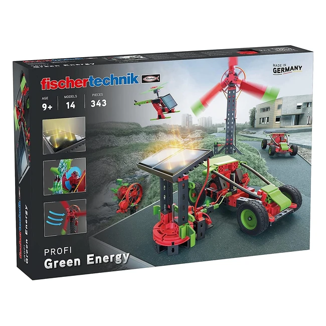 Fischertechnik 559879 Profi Green Energy - Experimentierkasten fr Kinder ab 9 