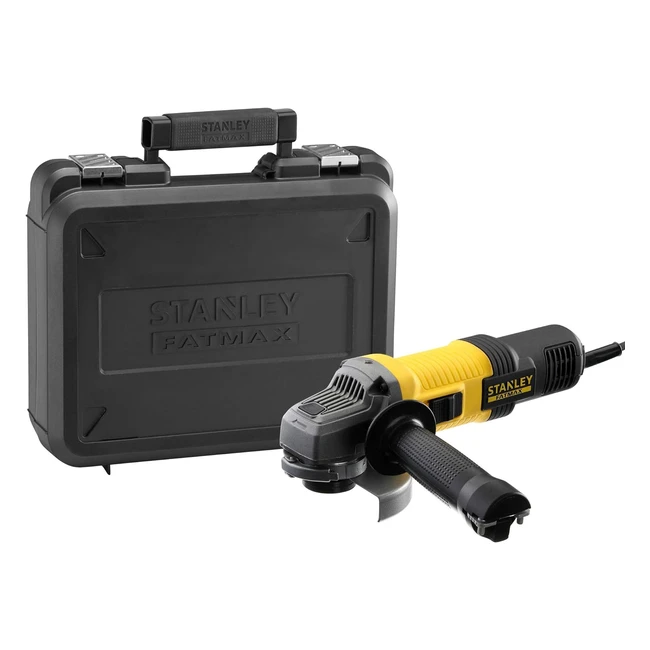Amoladora eléctrica Stanley Fatmax FMEG210KQS 115mm 850W