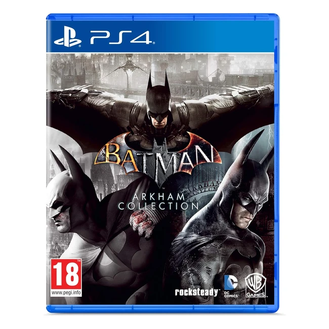 Batman Arkham Collection PS4 - Importación Italiana - ¡Completa tu colección!