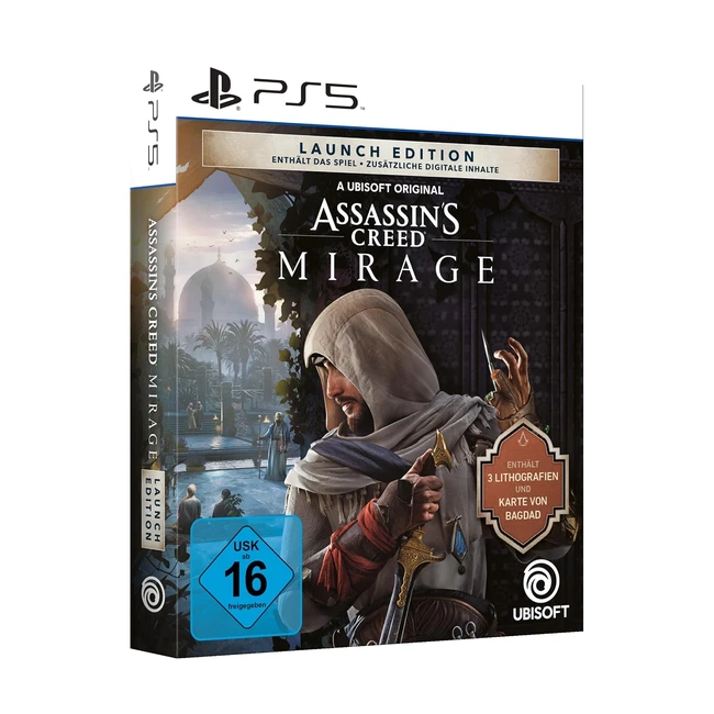 Assassins Creed Mirage Launch Edition - PlayStation 5 - Uncut