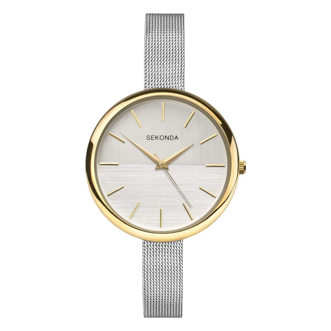Sekonda Women's Quartz Watch - Classic Analog with Stainless Steel Strap