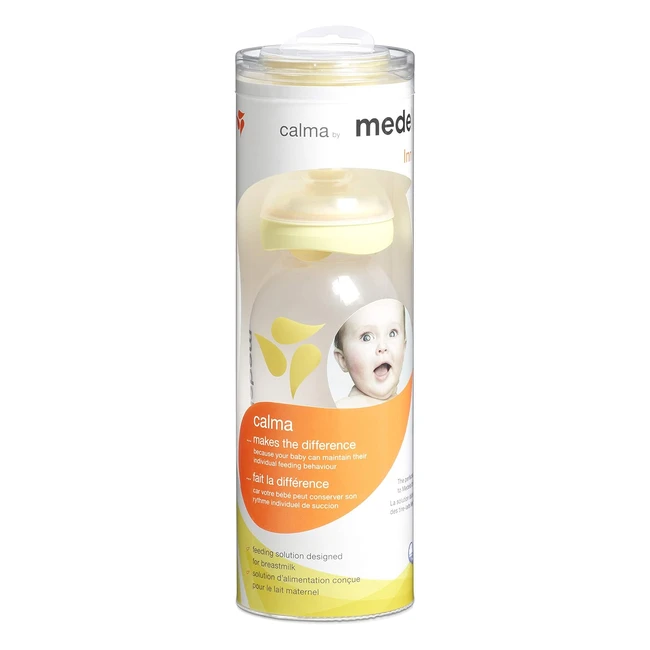 Biberón Medela con Tetina Calma 250 ml - Bebe a su propio ritmo