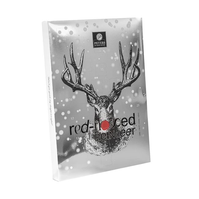 Peters mit Genuss verfhrt - Reindeer Adventskalender Nougat - alkoholfrei - 30