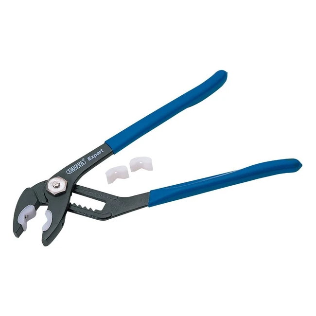 Draper 19207 Soft Jaw Water Pump Pliers - Blue, Expert Quality, 40mm Capacity