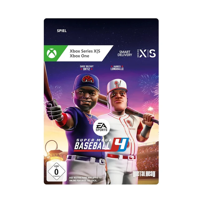 Super Mega Baseball 4 - Standard Edition - Xbox OneSeries XS - Download Code