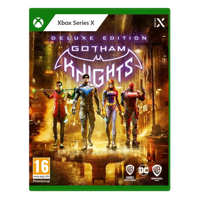 Gotham Knights Deluxe Edition Xbox Series X - Protect Gotham, Solve Mysteries, Defeat Villains