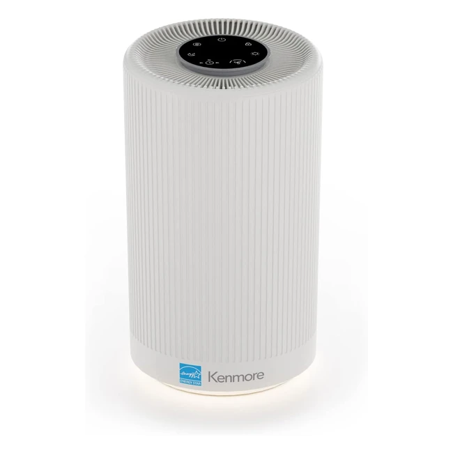 Kenmore PM1005 Air Purifier - H13 True HEPA Filter - Covers up to 850 sqft - SilentClean - 3-Stage Filtration System