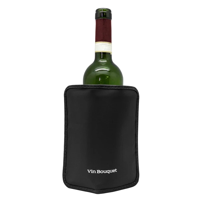 Housse glacière autoajustable Vin Bouquet FIE-025, noir, 185 x 16 x 2 cm