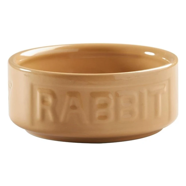 Mason Cash Cane 13cm Stoneware Rabbit Bowl - Durable  Microwave Safe