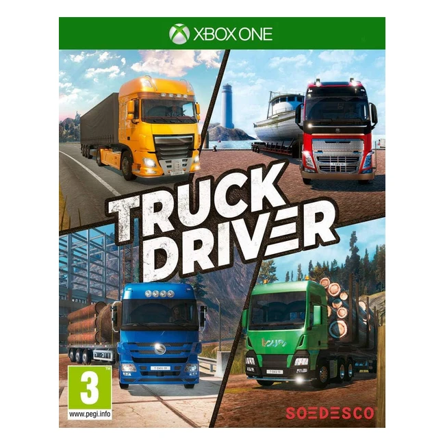 Xbox One Truck Driver Game - Build Your Career Customize Your Truck