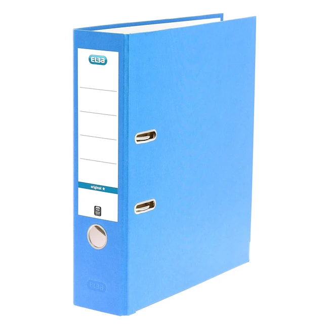 Elba A4 80mm Board Lever Arch File - Blue Ref 100202215 - Durable  Secure