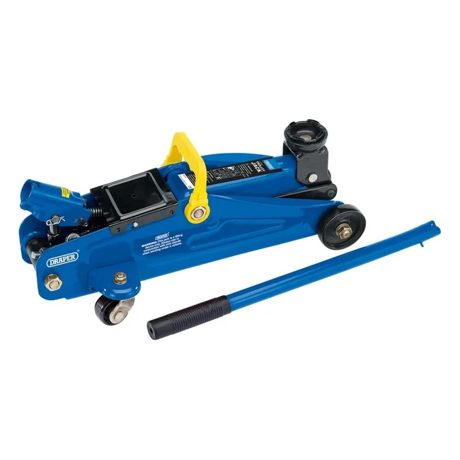 Pinza Draper 27634Cric Commerciale Leggero - Ruote Piroettanti e Sella - EN1494