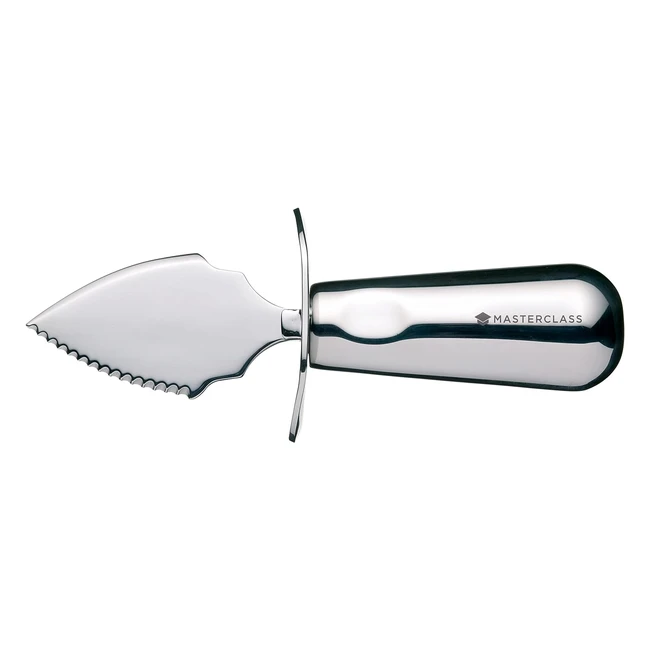 Cuchillo para Ostras KitchenCraft MasterClass de Acero Inoxidable 14 cm - ¡Calidad Profesional!