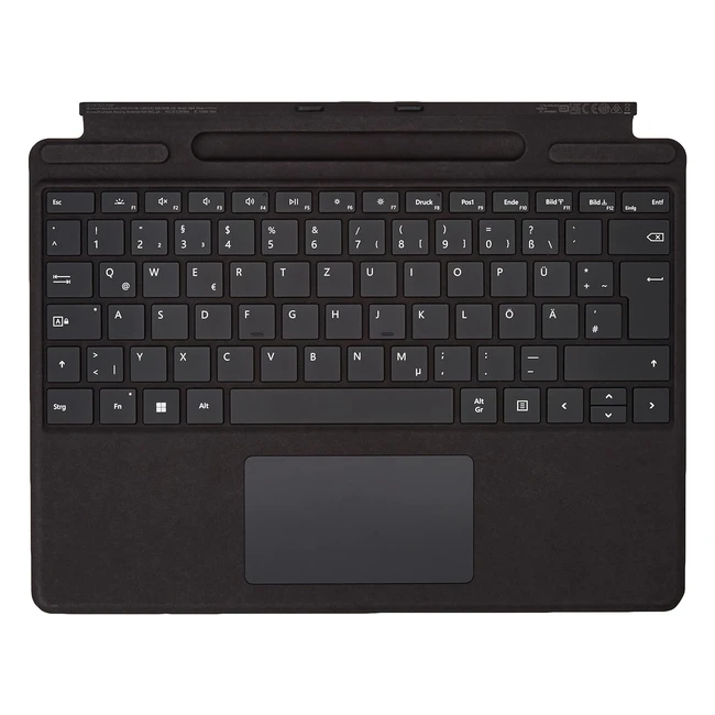 Microsoft Surface Pro 8 9 X Signature Keyboard Schwarz