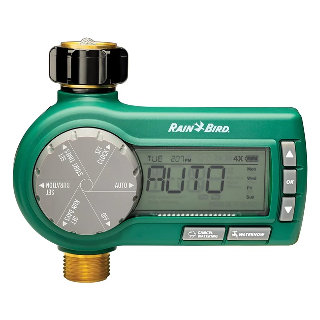Rain Bird 1ZEHTMRP Premium Prograde Electronic Digital Hose End Timer - Battery Operated