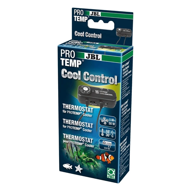 JBL ProTemp CoolControl Thermomètre pour Aquariophilie - Lot de 1