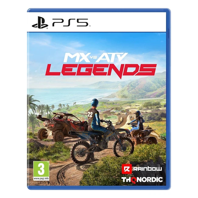 MX vs ATV Legends PlayStation 5 | High Intensity Racing & Squad-Based Gameplay