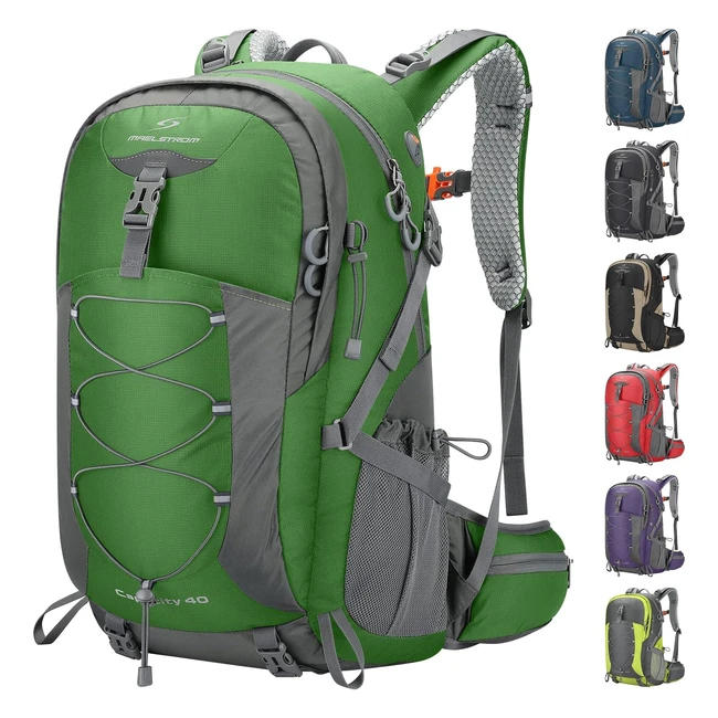 Maelstrom Hiking Backpack 40L/50L - Waterproof, Lightweight, with Rain Cover