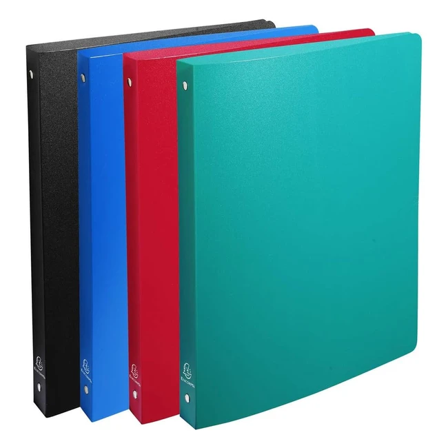 Raccoglitore Exacompta 51490E Opak Polipropilene 07mm - 4 Anelli 20mm - Dorso 30mm