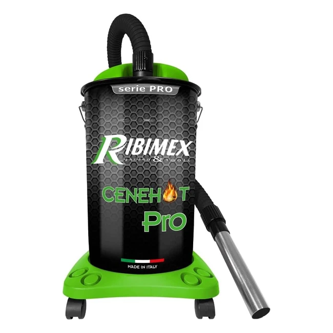 Ribimex Aspiracenere Elettrico Cenehot Pro 25L 1200W - PRCEN005