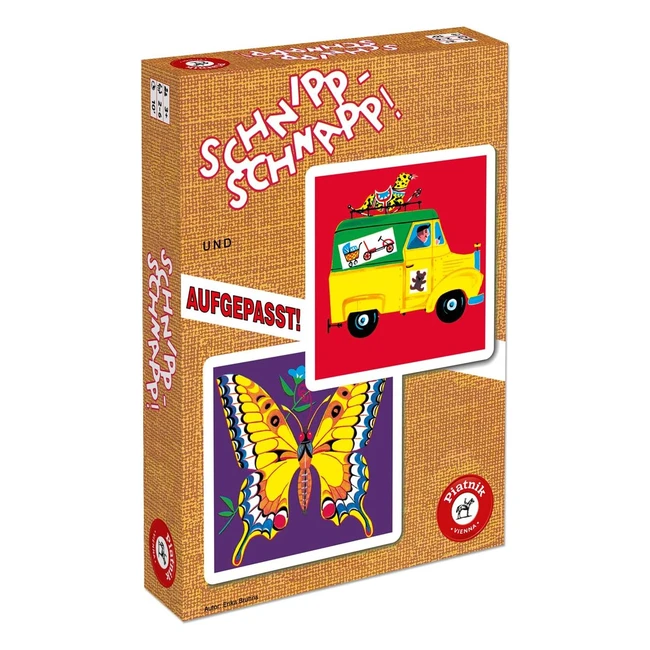 Jeu de cartes Piatnik 4264 Schnipp Snap - Rapide et Amusant