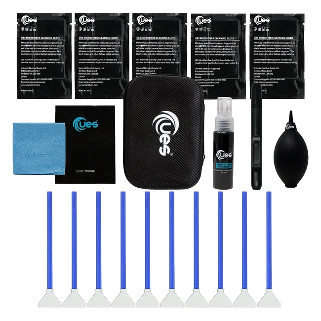 Kit de limpieza de lentes y sensor de cmara digital  Hisopo de sensor  Limpi