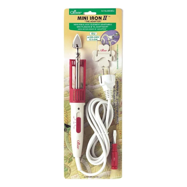 Plancha Mini Clover para Manualidades  Calor Concentrado y Fcil de Usar