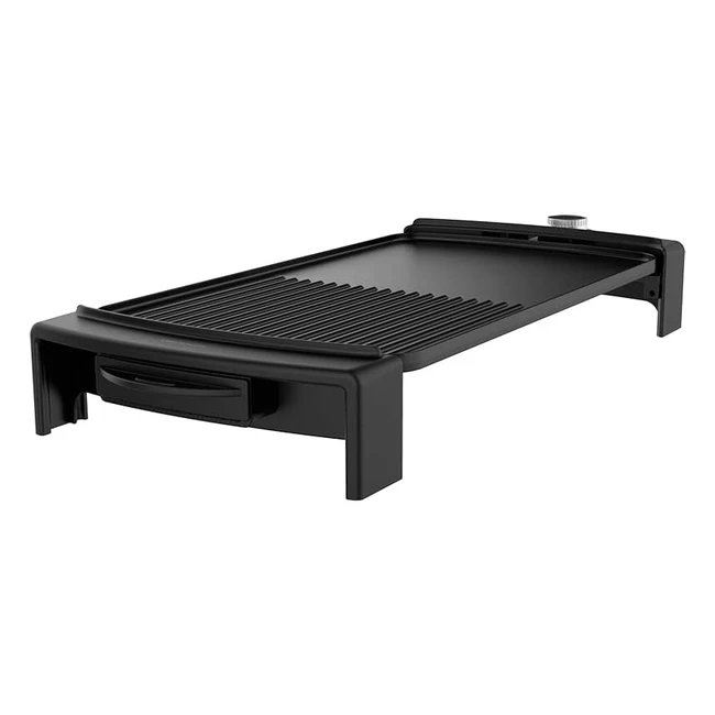 Plancha électrique Cecotec TastyGrill 2500, 2150W, revêtement antiadhésif, thermostat réglable