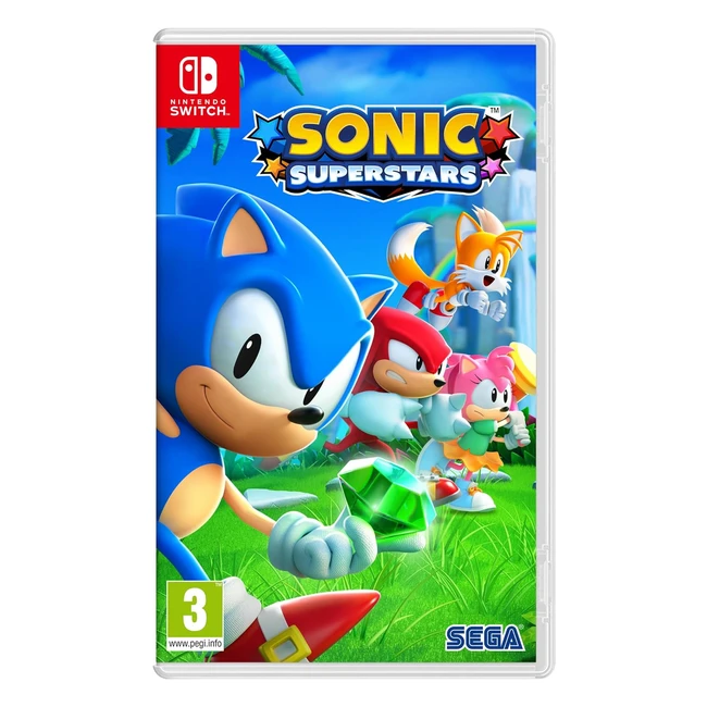 Sonic Superstars Nintendo Switch - Exclusive Comic Style Skins - Buy Now!