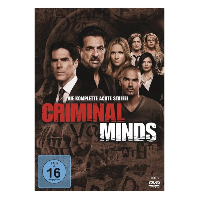 Criminal Minds Saison 8 - Importation  Livraison Gratuite