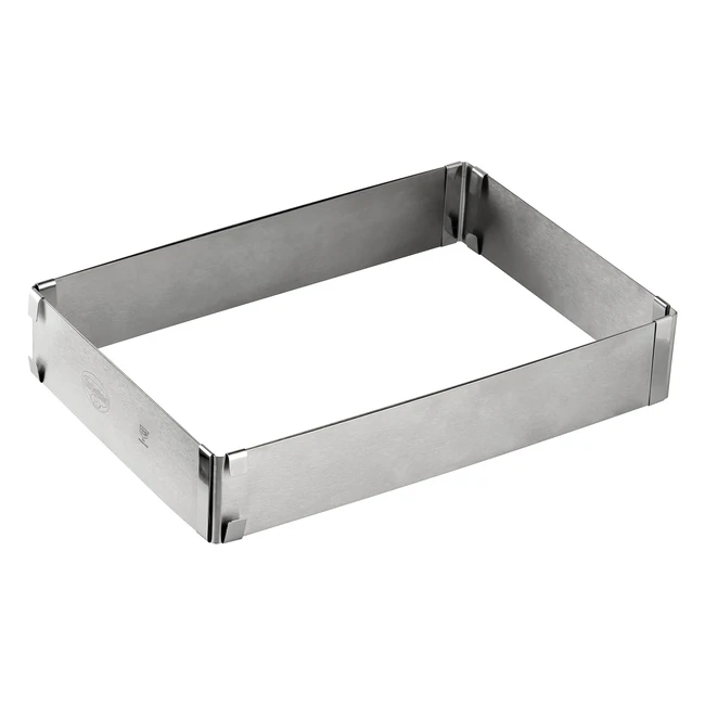 Cadre pâtisserie rectangulaire Dr. Oetker 1920 Varino - Idéal pour remplir - Réglable