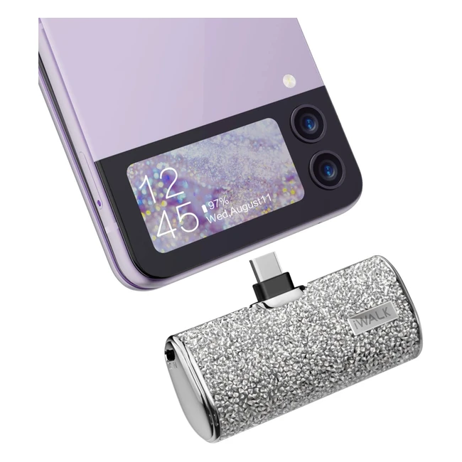 iWalk USB C Portable Charger 4500mAh - UltraCompact Power Bank