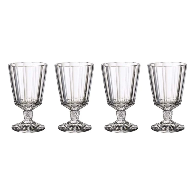Villeroy & Boch 1137898120 Opera White Wine Goblet Set of 4 - Crystal Glass
