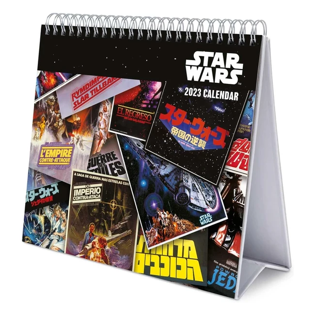 Calendario Escritorio Deluxe Star Wars Classic 2023 CS23007