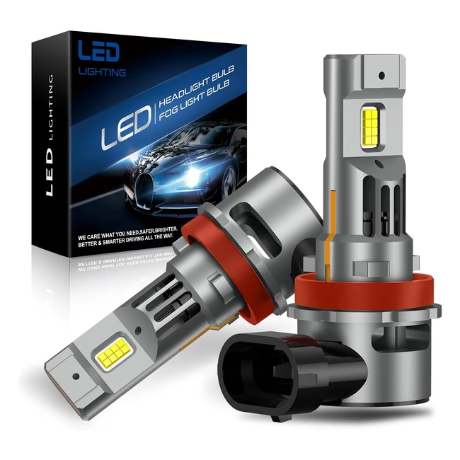 Lampadine LED H11 H8 H9 100W 22000lm - Nuovo 2023 - Bianco 6500K