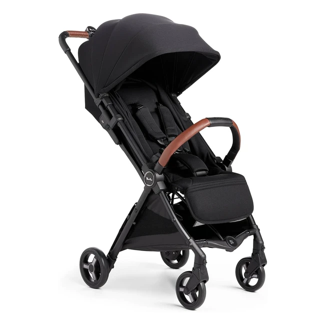 Silver Cross Jet 3 Compact Pushchair - Foldable Lightweight Stroller - Car Seat 