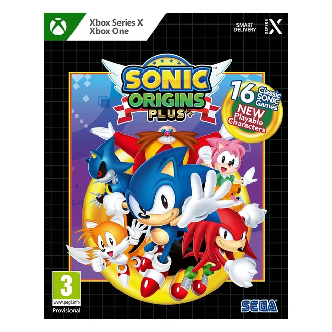Sonic Origins Plus Xbox Series X - Classic Titles Timeless Collection