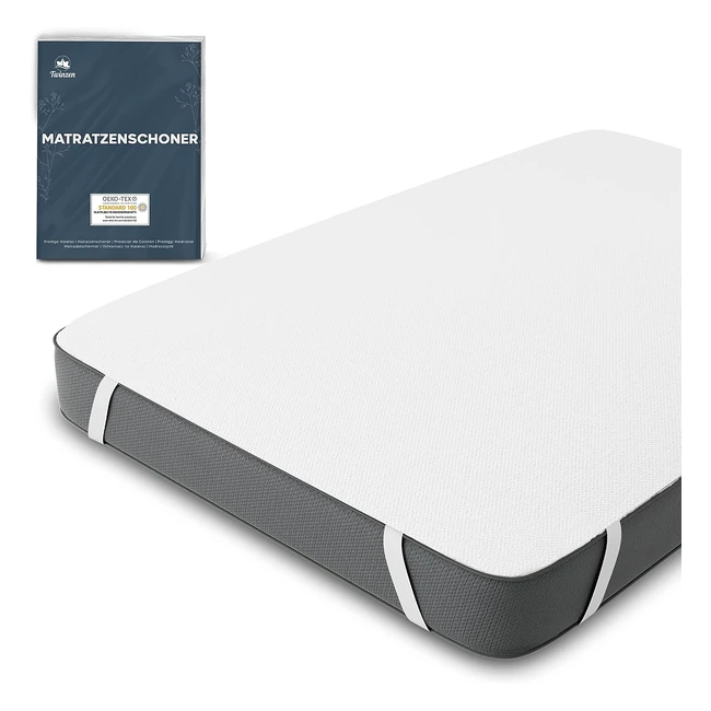 Matratzenschoner 150x200cm wasserdicht, Ökotex-zertifiziert, Twinzen