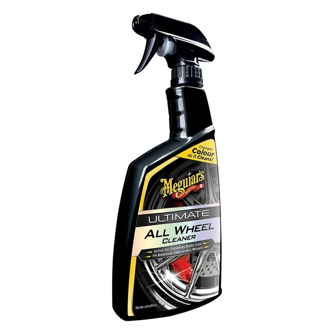 Meguiars G180124 Ultimate All Wheel Cleaner - Limpia Llantas 710ml