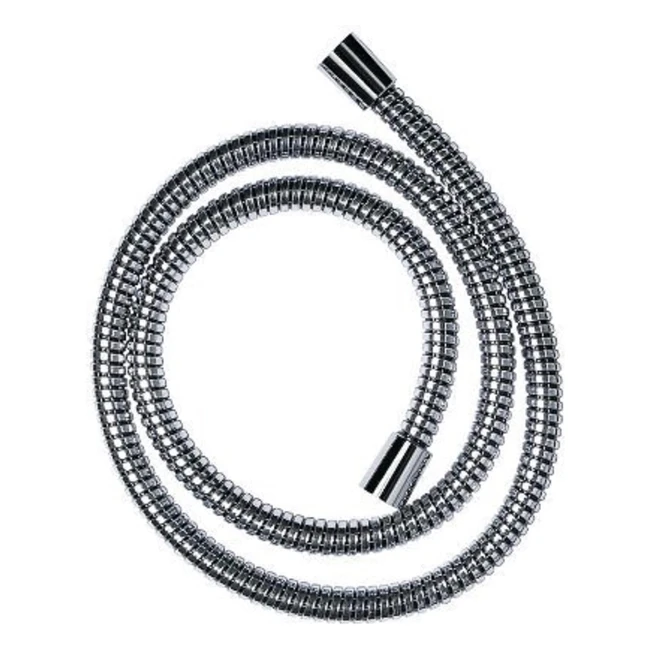 High-Quality Flexible Shower Hose 135m - Chrome Plated Metal Finish