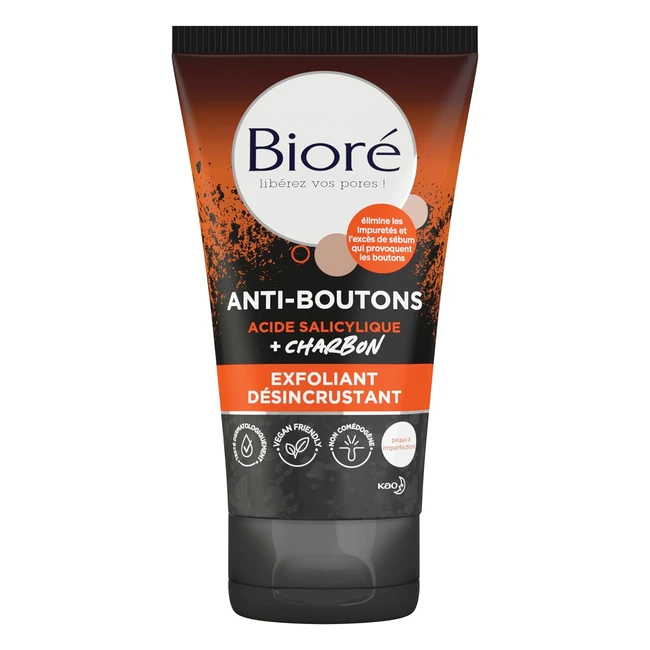 Bior Esfoliante Antiimperfections al Carbone 125ml - Rimuove leccesso di oleosi