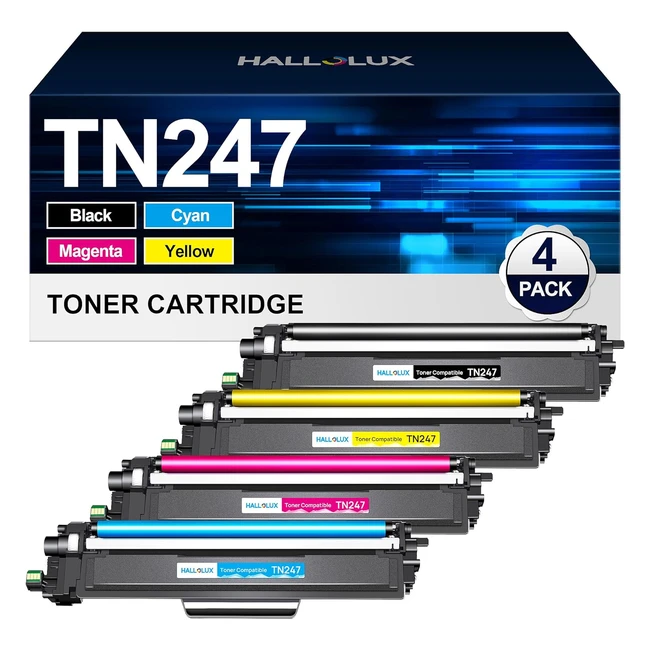 Compatible TN243CMYK TN247 Toner Cartridge for Brother MFC L3750CDW - High Page 