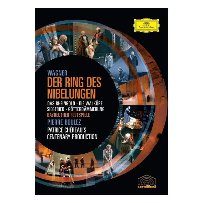 Wagner Der Ring des Nibelungen 8 DVDs - Hochwertige Sammlung