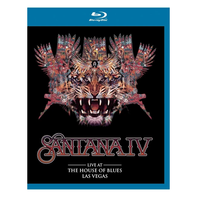 Santana IV Live at the House of Blues Las Vegas Blu-ray - Konzertaufnahme mit hoher Energie