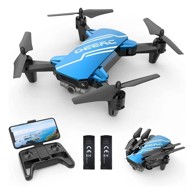 Deerc D20 Drohne fr Kinder mit Kamera Quadcopter mit 720p FPV bertragung H