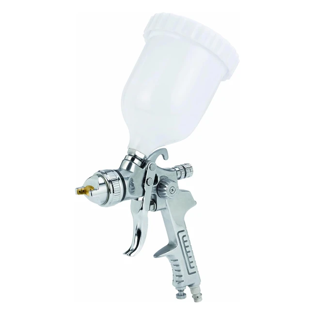 Einhell Farbspritzpistole Profi Kompressorenzubehör, Arbeitsdruck 335 bar, 0,6 l Fließbecher, Farb- und Luftmengenregler, drehbare Düse