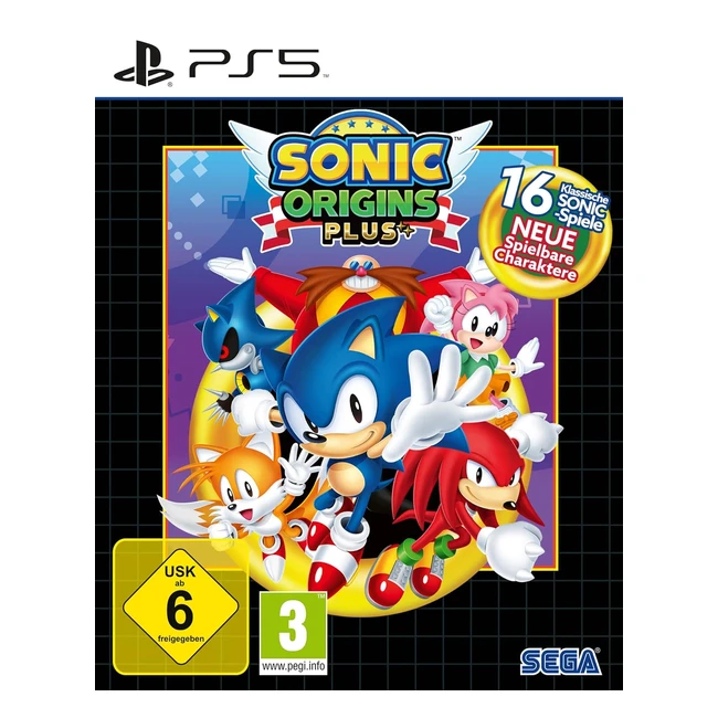 Sonic Origins Plus Limited Edition PlayStation 5 - 16 legendäre Sonictitel