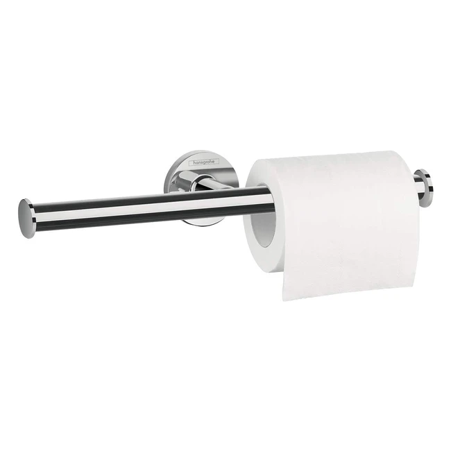 Hansgrohe Logis Universal Toilettenpapierhalter Chrom 41717000 - Ergonomisches und praktisches Design