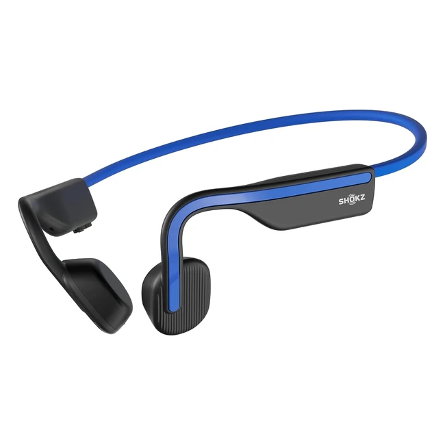 Shokz OpenMove Bluetooth Knochenleitung Kopfhörer - Wasserdicht, Staubdicht, Sport Kopfhörer für Workout, Laufen, Joggen - Elevation Blue